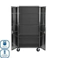 thumbnail image 5 of Seville Classics UltraHD 6-Piece Steel Garage Cabinet Storage Set With Rolling Workbench, 12' Wide, 5 of 18