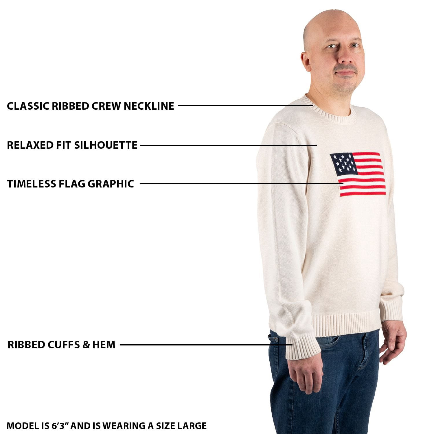 State of Mine Americana Sweater - Samsclub.com
