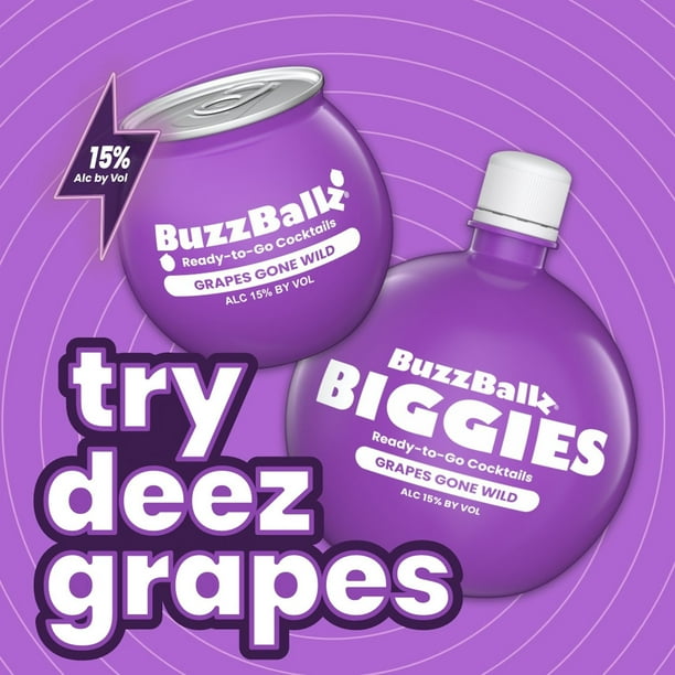 BuzzBallz Grapes Gone Wild Wine Cocktail, 1.5 L - Samsclub.com
