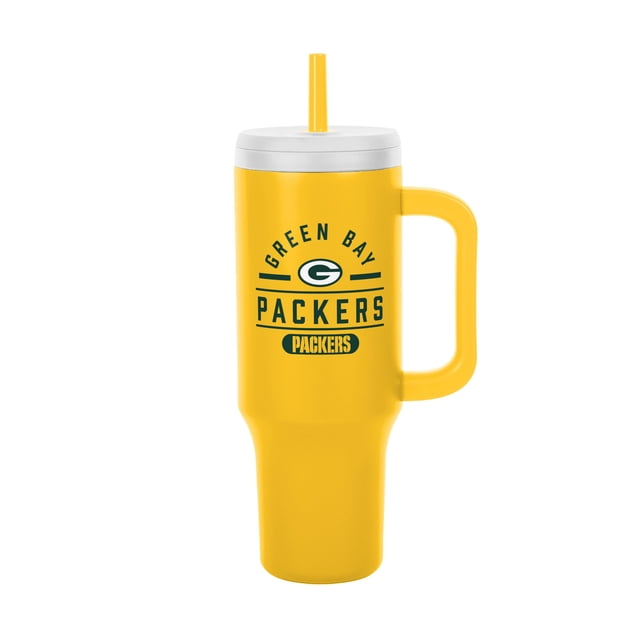 Logo Brands Green Bay Packers Stainless Steel Leakproof Tumbler