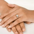 thumbnail image 6 of Lab Created Diamond Three Stone Ring in 18K Gold, 2.37 C.T.W.T., 6 of 6