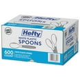 thumbnail image 2 of Hefty White Plastic Spoons, 600 ct., 2 of 4