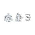 thumbnail image 2 of Round Cut Diamond Martini Set Stud Earrings in 14K Gold, 2 of 8