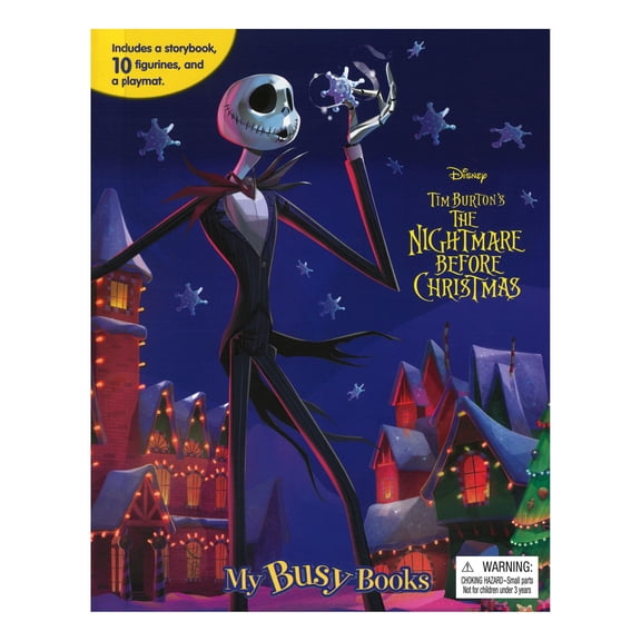 My Busy Book: Disney Tim Burton's Nightmare Before Christmas, Mixed Media