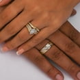 thumbnail image 5 of 0.47 CT. T.W. Round Cut Halo Diamond Ring & Band Set in 14K Gold, 5 of 7