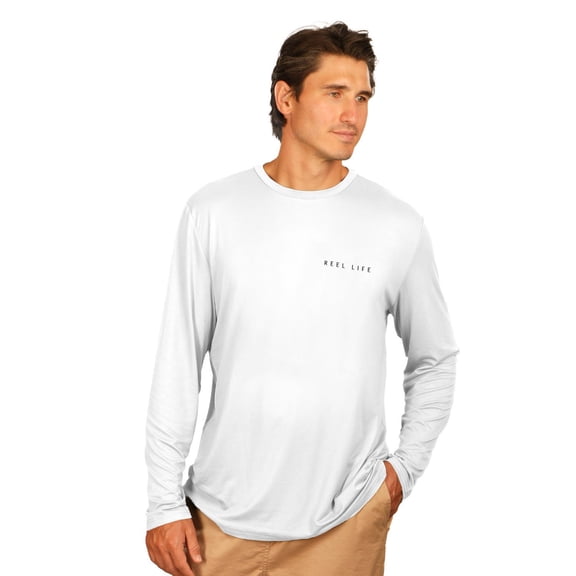 Reel Life Men's Long Sleeve UV Tee