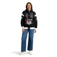 thumbnail image 5 of Women's Character Patch Moto Jacket, 5 of 9