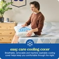 thumbnail image 5 of Sealy Dreamlife Medium Firm Gel Memory Foam Pillow, 5 of 10
