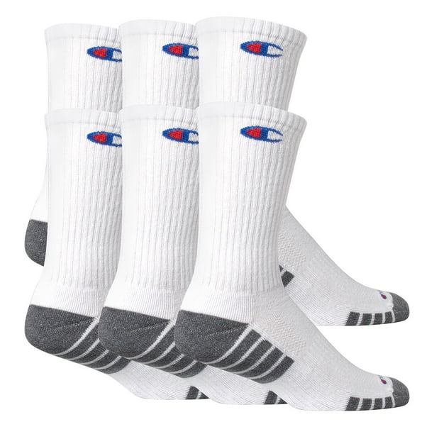 Champion Vapor Cool 6-Pack Crew Sock - Samsclub.com