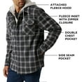 thumbnail image 2 of Lee Men's Sherpa Bonded Flannel Shacket, 2 of 9