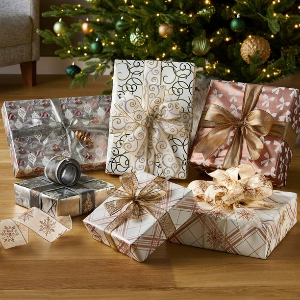Member's Mark Premium Wired Holiday Ribbon, 6 pk. - Samsclub.com