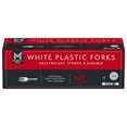 thumbnail image 1 of Member's Mark White Plastic Forks, Heavyweight 600 ct., 1 of 6