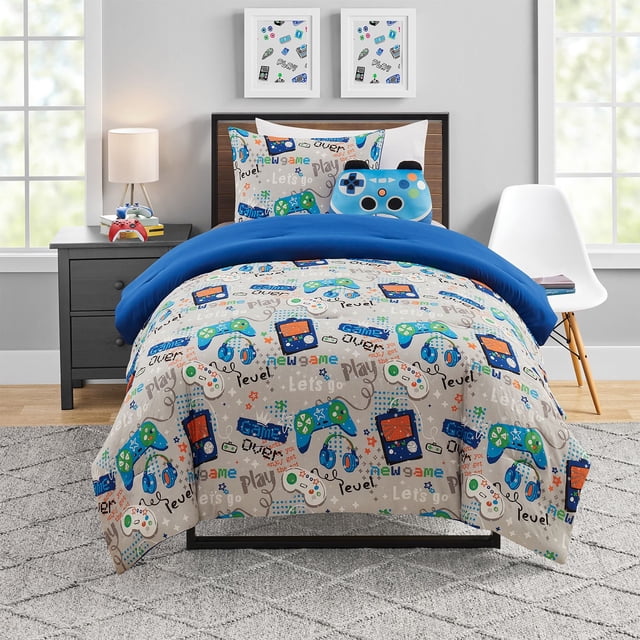 Olivia & Finn 3-Piece Kids Twin Comforter Set