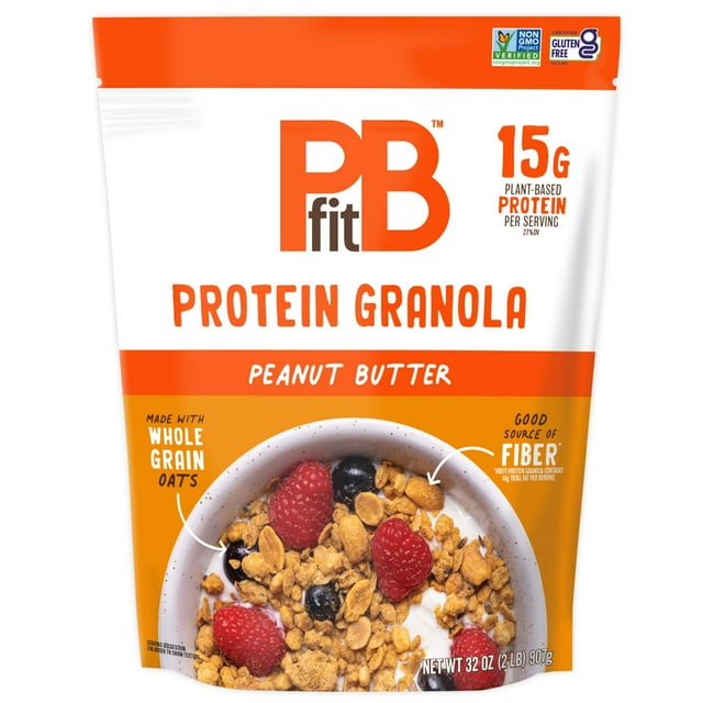 PBfit Peanut Butter Protein Granola, 32 oz.