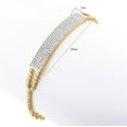 thumbnail image 5 of 1.25 CT. T.W. Diamond Pavé Bar Bracelet in 14K Gold, 5 of 8