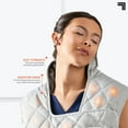 thumbnail image 3 of Sharper Image Heated Neck and Back Massager, 3 of 11