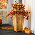 thumbnail image 1 of Member Mark 32" Pre-Lit Harvest Berry Topiary, Single, 1 of 4