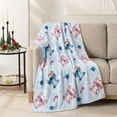 thumbnail image 1 of Adult Licensed Christmas Holiday Silk Touch Throw Blankets, 60" x 70", 1 of 5