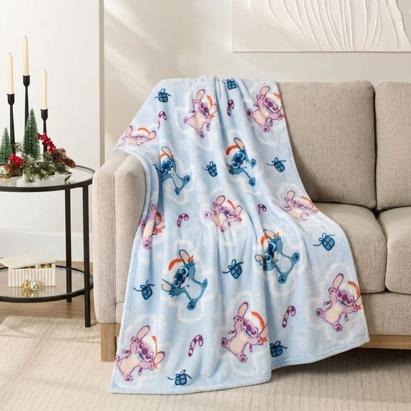 Adult Licensed Christmas Holiday Silk Touch Throw Blankets, 60" x 70"