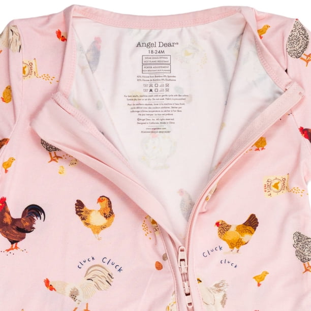 Angel Dear Baby Girls Convertible Zipper Romper - Samsclub.com