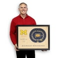 thumbnail image 4 of YouTheFan Michigan Wolverines 25-Layer Basketball Stadium View 3D Wall Art, 4 of 5