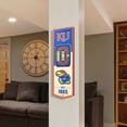 thumbnail image 2 of YouTheFan Kansas Jayhawks 6"x19" 3D Stadium View Banner, 2 of 6