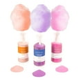 thumbnail image 3 of Nostalgia Cotton Candy Flossing Sugar - Grape, Pink Bubble Gum, Orange - 3 Pack, 3 of 5