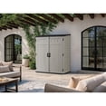 thumbnail image 3 of Suncast 6'x4' Extra Large Vertical Outdoor Storage Shed with Shelf, 3 of 11