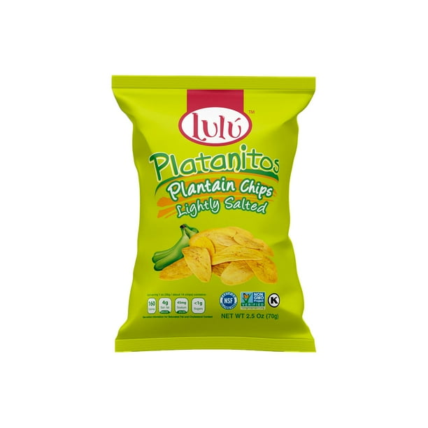 Lulu Platanitos Lightly Salted Plantain Chips, 30 pk
