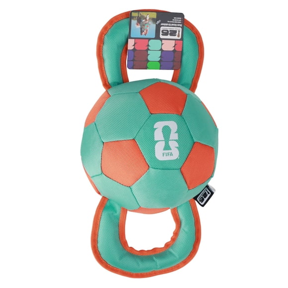 FIFA World Cup 2026 Dog Toy, Duo Goal Grabber, Medium, Multicolor