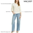 thumbnail image 4 of Nine West Women's Sweater Henley, 4 of 7