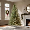 thumbnail image 2 of Member's Mark 9' Linden Fir Pre-Lit Christmas Tree, 2 of 9