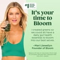 thumbnail image 5 of Bloom Nutrition Greens & Superfoods Powder, Shirley Temple 48 Servings, 9.2 oz., 5 of 7