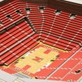 thumbnail image 3 of YouTheFan Maryland Terrapins 25-Layer Basketball Stadium View 3D Wall Art, 3 of 5