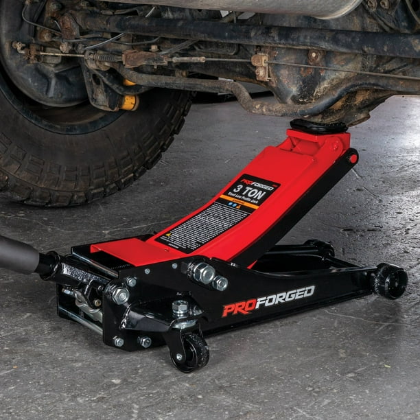 3トン フロアジャッキ PROFESSIONAL SERVICE JACK Pro Forged 3 Ton Steel Low Profile Professional Service Jack