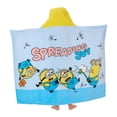 thumbnail image 2 of Kids Character 100% Cotton Hooded Towel With Hand Pockets, 2 of 8
