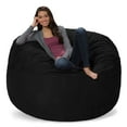 thumbnail image 1 of Comfy Sacks 5' Memory Foam Bean Bag Chair, Assorted Colors, 1 of 4