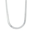 thumbnail image 1 of Italian Sterling Silver Herringbone Chain Necklace, 1 of 7