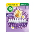 thumbnail image 1 of Air Wick Plug In Scented Oil Air Freshener, Lavender & Chamomile, 1 Free Warmer + 9 Refills, 1 of 10
