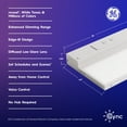 thumbnail image 4 of GE Cync reveal® Smart LED Undercabinet Bar Light Fixture, Color Changing Undercabinet Light, Works with Alexa and Google Home, 18in, 4 of 9