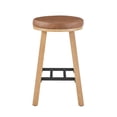 thumbnail image 4 of Bower Home Upholstered Counter or Bar Stool, 2-Pack, 4 of 7