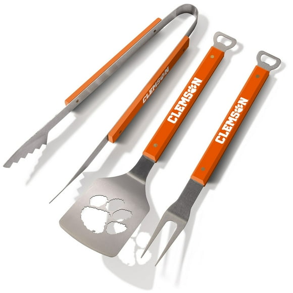 YouTheFan Clemson Tigers 3pc. Grill Set