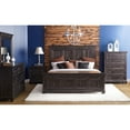 thumbnail image 2 of Society Den Steele 2-Drawer Nightstand in Dark Brown, 2 of 6