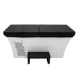 thumbnail image 1 of EZLIFE Alta 1-Person Dual Cold & Hot Plunge with Steps & Ozonator, 1 of 9