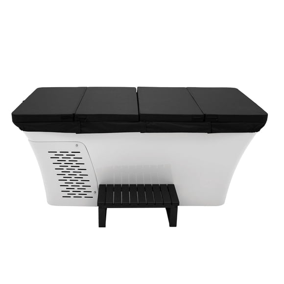 EZLIFE Alta 1-Person Dual Cold & Hot Plunge with Steps & Ozonator