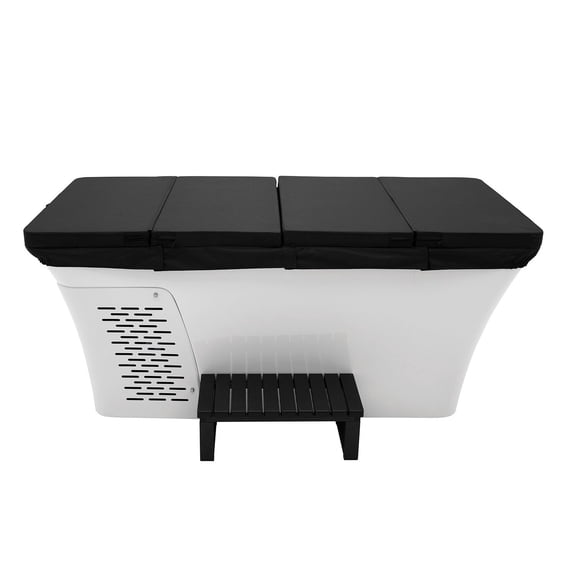 EZLIFE Alta 1-Person Dual Cold & Hot Plunge with Steps & Ozonator