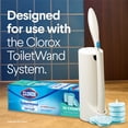 thumbnail image 4 of Clorox ToiletWand Toilet Cleaning Kit, Rainforest Rush, 1 ToiletWand Handle + 36 Refills, 4 of 7