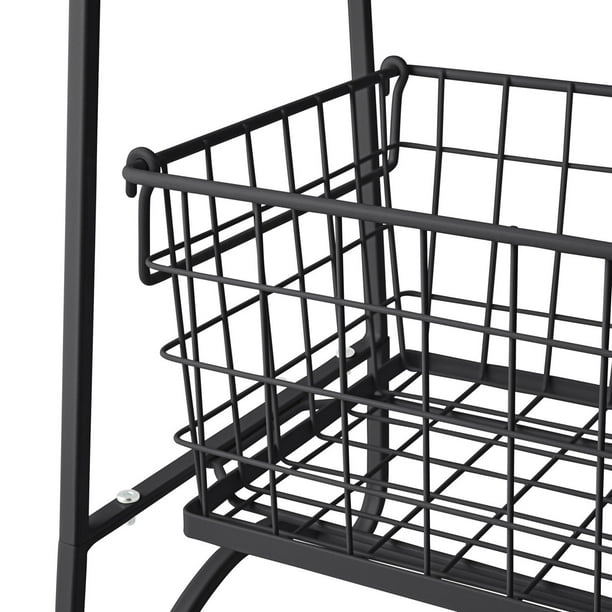 ★ Akari ★ WALLABY BASKET STAND Black WALLABY BASKET STAND Black｜インテリアアクセサリ｜IDEE SHOP Online