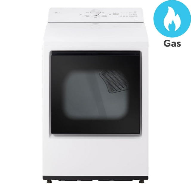 LG 7.3 cu. ft. Gas Dryer with AI Sensing