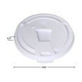 thumbnail image 2 of WinCup Lids with Drink Thru Tear Back and Straw Slot, 16 Series, White, 12 oz.-20 oz., 1000 ct., 2 of 4
